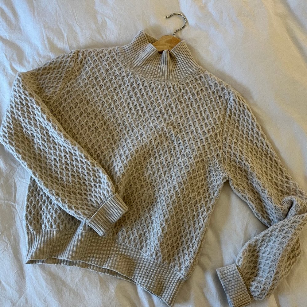 La Ligne Honeycomb Mini Mockneck Womens Size M